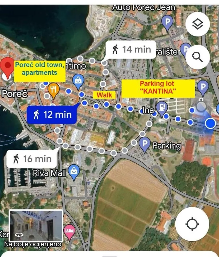 Porec Old Town, Apartments Croatia